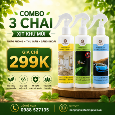 XỊT KHỬ MÙI TAM NGUYÊN